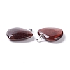 Natural Dyed & Heated Red Tiger Eye Pendants G-G956-B47-FF-3