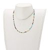Brass Micro Pave Clear Cubic Zirconia Pendant Necklaces & Bracelets Jewelry Sets SJEW-JS01189-12