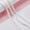 Faceted(32 Facets) Glass Beads Strands GLAA-E037-03A-02-6