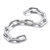 Handmade Spray Painted CCB Plastic Cable Chains AJEW-JB00729-03-1