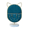 Cat Ear Iron Earrings Storage Rack PW-WG34CEB-04-2