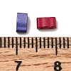 2-Hole Baking Paint Glass Seed Beads SEED-S023-17B-33-4