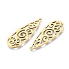 Ion Plating(IP) 201 Stainless Steel Pendants X-STAS-T044-234G-2