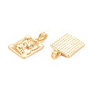 Rack Plating Brass Pendants KK-N233-197-3