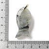 Natural Labradorite Pendants G-Z102-02G-05-3