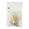 16Pcs 201 Stainless Steel Huggie Hoop Earrings Findings STAS-FS0002-26A-8