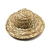 Mini Straw Hat DIY-B074-01-1