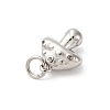 Brass Pave Cubic Zirconia Charms KK-Q098-24P-2