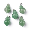 Natural Green Aventurine Pendants G-G998-C07-1