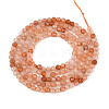 Natural Red Aventurine Beads Strands G-T143-08-2