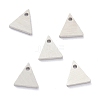 Tarnish Resistant 304 Stainless Steel Pendants STAS-K216-45P-2