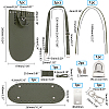 PU Leather Shoulder Bag Making Kits DIY-WH0209-77-2