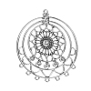 Alloy Chandelier Components PALLOY-K088-01AS-1