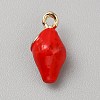 Alloy Enamel Pendants FIND-CJC0024-48F-1