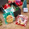 400Pcs 4 Styles Self-Adhesive Christmas Candy Bags sgJX061A-4