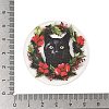 Christmas Theme Printed Acrylic Pendants OACR-G043-04C-3