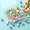 7 Colors Food Grade Eco-Friendly Silicone Beads SIL-LS0001-02B-5