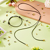 32Pcs 8 Styles 304 Stainless Steel Cord End STAS-TA0003-16-7