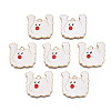 Rack Plating Alloy Enamel Pendants ENAM-T011-167-1