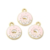 Alloy Enamel Pendants ENAM-J650-08G-01-2