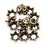 Alloy Cabochons PALLOY-WH0077-02AB-1