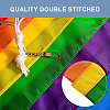 Polyester Windsock Streamer Flag HJEW-WH0100-008-4