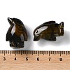 Natural Tiger Eye Carved Healing Penguin Figurines G-B062-08A-3