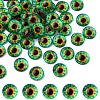 Flat Back Glass Cabochons GGLA-YW0002-10mm-02C-1
