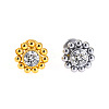 316L Surgical Stainless Steel & G23 Titanium Crystal Rhinestone Labrets for Women Men WG3A239-17-1