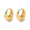 Brass Hoop Earrings EJEW-S249-04G-4