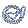 Electroplate Translucent Glass Beads Strands EGLA-N002-27-D03-2