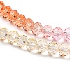 Transparent Painted Glass Beads Strands LS-DGLA-A034-T6mm-A20-3