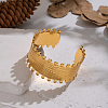 Fashion 304 Stainless Steel Open Cuff Bangles OU3634-3