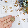 10Sets Brass Toggle Clasps KK-BBC0025-38-3