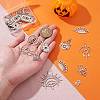 20Pcs 10 Style 201 Stainless Steel Laser Cut Charms STAS-SZ0002-67P-2
