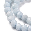 Natural Aquamarine Beads Strands G-K380-A50-01-4