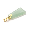 Natural Green Aventurine Pendants G-C045-01G-G-4