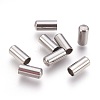 Tarnish Resistant 201 Stainless Steel Cord End Caps STAS-P207-05P-A-1