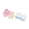 Transparent Resin Cabochons RESI-F056-02-4