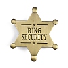 Ring Security Word Badge JEWB-WH0022-36-1