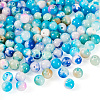 120Pcs 6 Colors Natural Persian Jade Beads G-TA0002-39-2