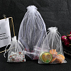 100Pcs 3 Styles Large Organza Pouches Portable Shoes Bag Travel Storage Drawstring Bags OP-SP0001-05-4