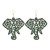 Hollow Wood Dangle Earrings FS-WG18EE7-02-1