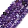 Natural Agate Beads Strands X-G-C082-A01-53-1