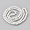 Electroplate Non-magnetic Synthetic Hematite Beads G-T114-22-3