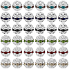 Alloy Rhinestone Beads RB-SC0001-17A-1