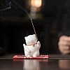 Cat Shape Porcelain Incense Burners PW-WGF0FC8-01-1