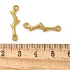 Ion Plating(IP) 304 Stainless Steel Branch Connector Charms STAS-Q334-62G-3