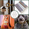 40Pcs 304 Stainless Steel Split Key Rings STAS-CY0001-01B-P-5