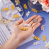 60Pcs 2 Colors Alloy Pendants FIND-TA0004-34-6